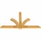 Ekena Millwork Redmond Rough Sawn Timber Gable Bracket, Western Red Cedar, 60"W x 35"H x 2"D x 4"F, 14/12 Pitch GBW060X35X0204RED00RWR - alternate 4